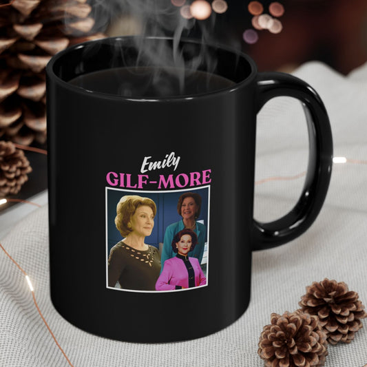 Emily Gilf-more Gilmore Girls Mug - TV Show Black Mug, Coffee & Tee, Gilmore Girls Fan Gift