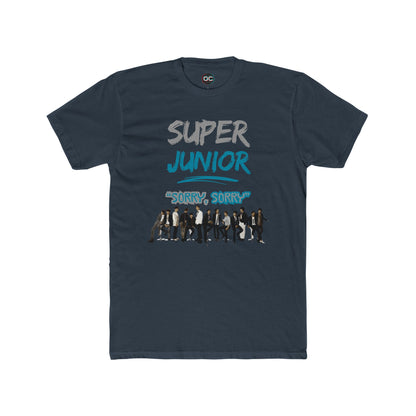 Super Junior K-Pop Tribute Tee | 'Sorry, Sorry' Paint Splatter Logo Shirt