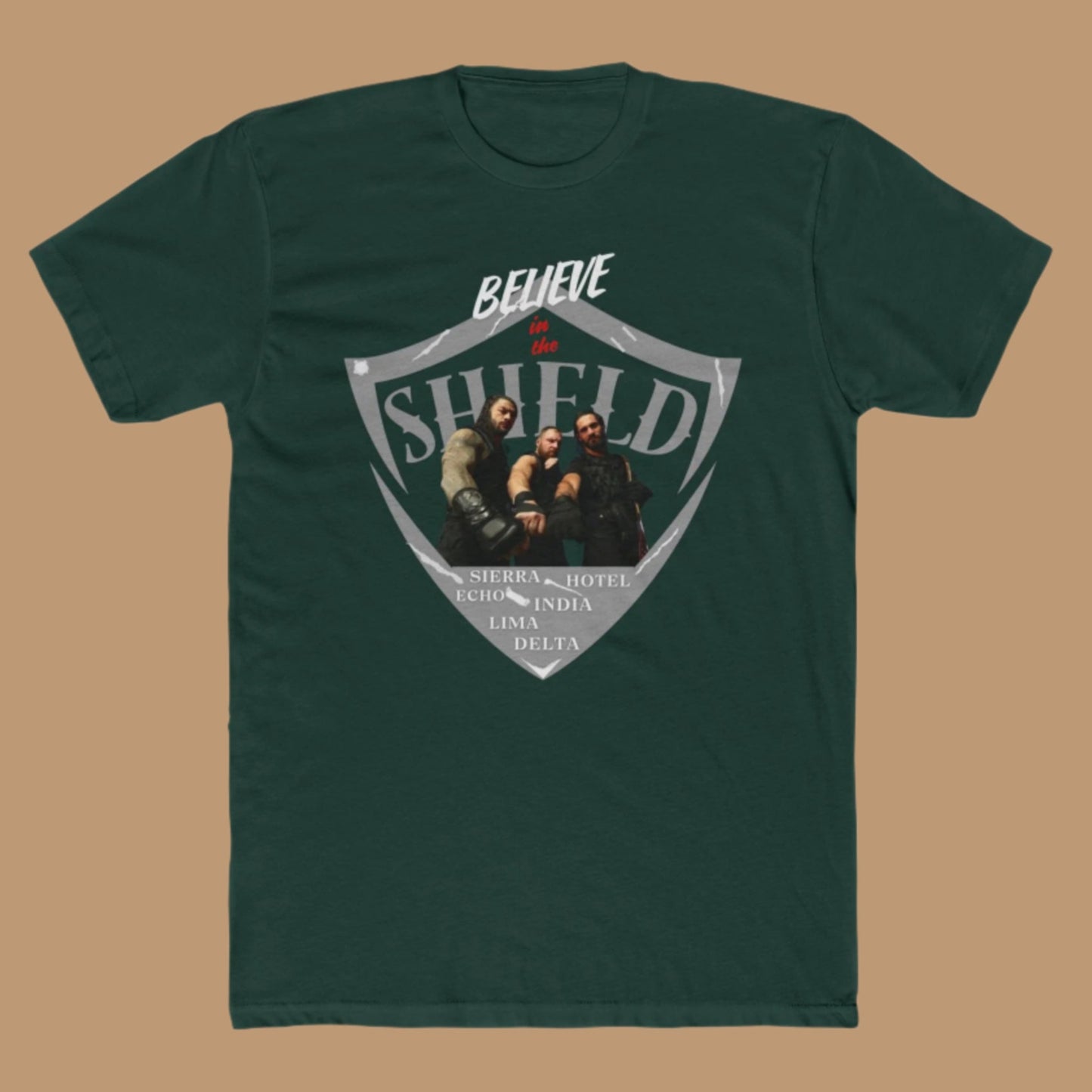 Believe in Justice, Believe in The Shield T-Shirt