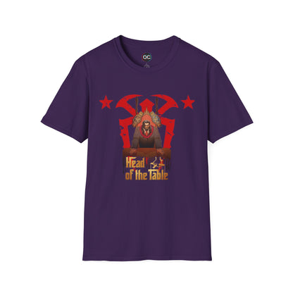 Head of the Table T-Shirt – Animated Roman Reigns in Suit | Bloodline Tribute Tee