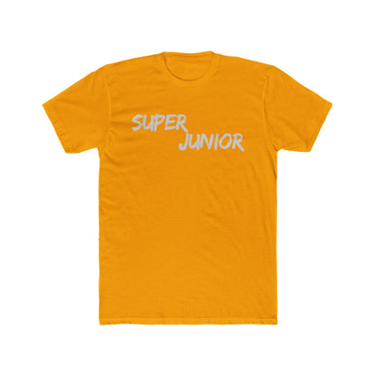 Super Junior Tribute T-Shirt – K-Pop Legends Paint Splatter Logo Tee | Silver Fan Design
