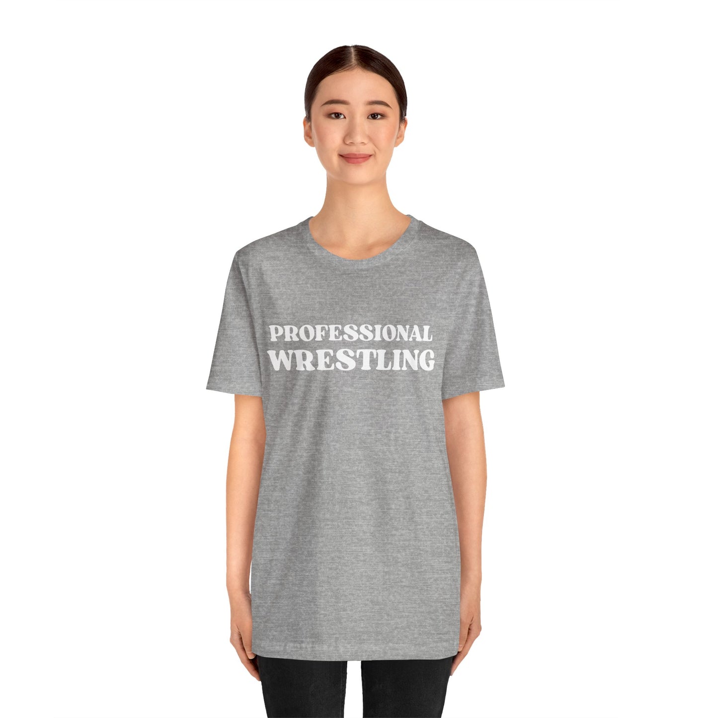 Professional Wrestling T-Shirt — Bold Retro Sports Tee