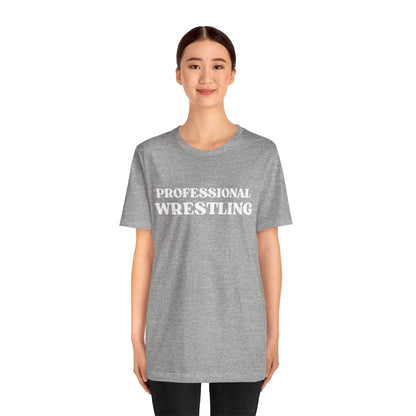 Professional Wrestling T-Shirt — Bold Retro Sports Tee