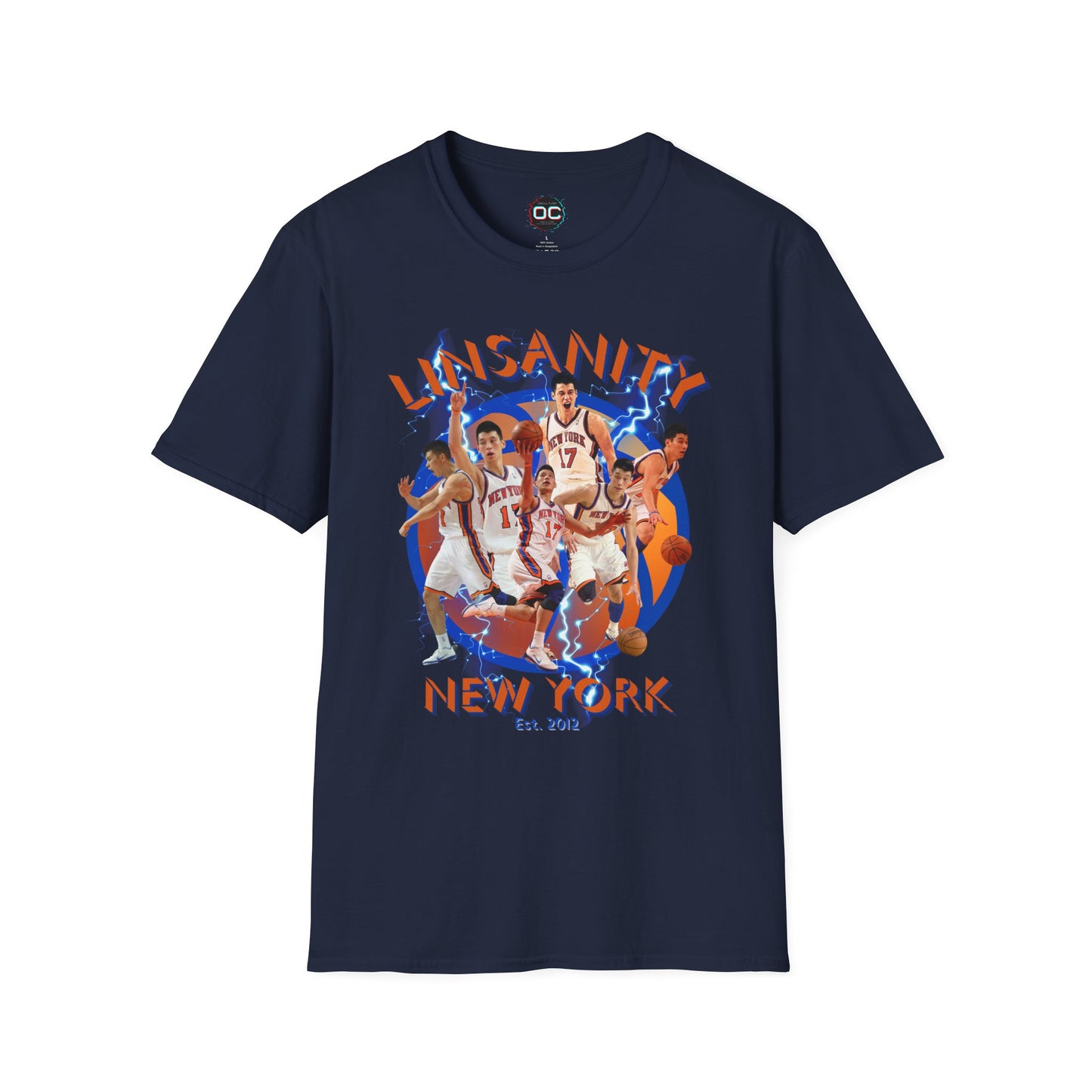 Linsanity T-Shirt – Jeremy Lin Retirement Tribute Tee (New York 2012 Edition)