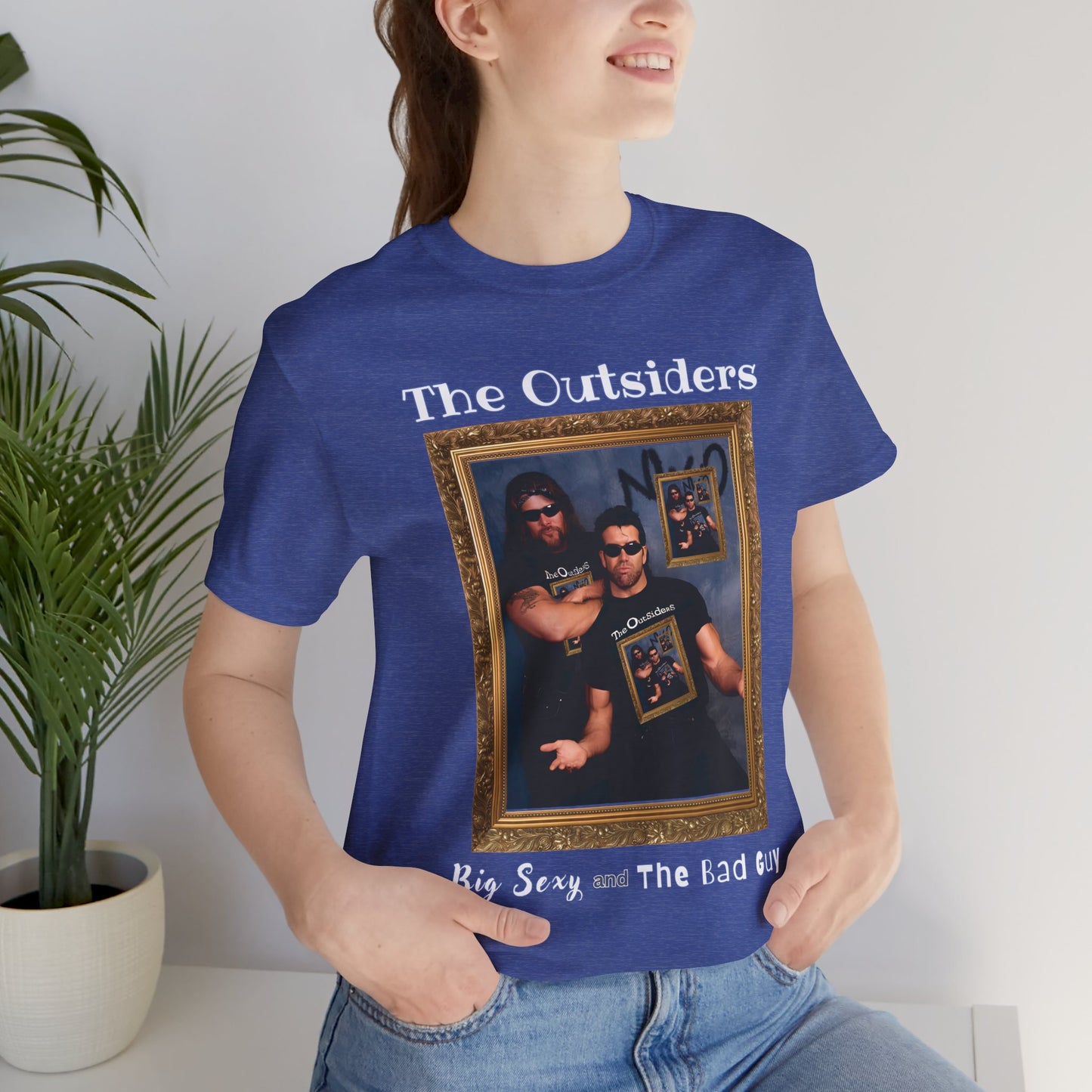 A Hall and Nash Outsiders Tee | "Big Sexy and The Bad Guy" Portrait T-Shirt