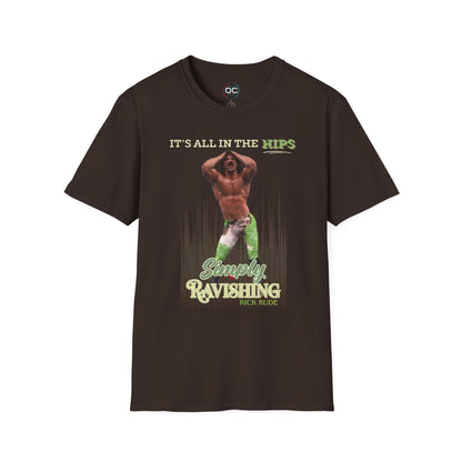 Throwback Rick Rude Tee, Simply Ravishing WWF Retro Wrestling Shirt by OnCulture