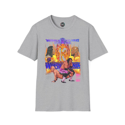 Bret Hart vs Stone Cold Steve Austin 'Mania 13 Animated Battle Tee | Vintage Classic 90s Wrestling