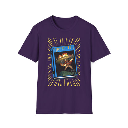 The Rocketeer Tribute Tee – Vintage Book Cover Blast-Off Edition