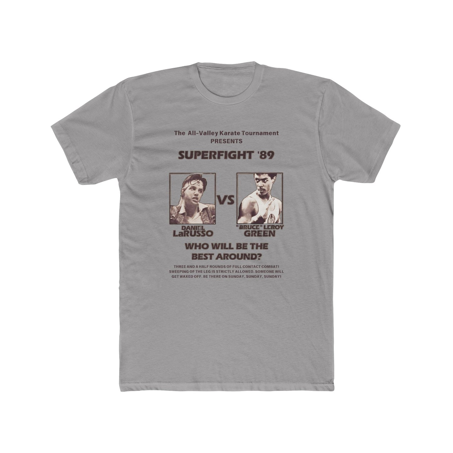 Daniel LaRusso vs Bruce Leeroy - Who Ya Got T-Shirt