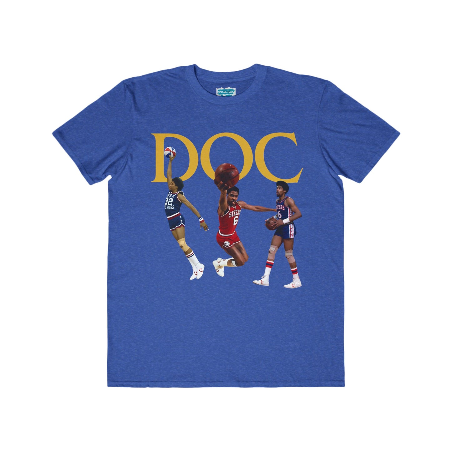 'DOC' Tee | Julius Erving, Dr. J Basketball Tribute T-Shirt | Retro Nostalgia Shirt for Fans
