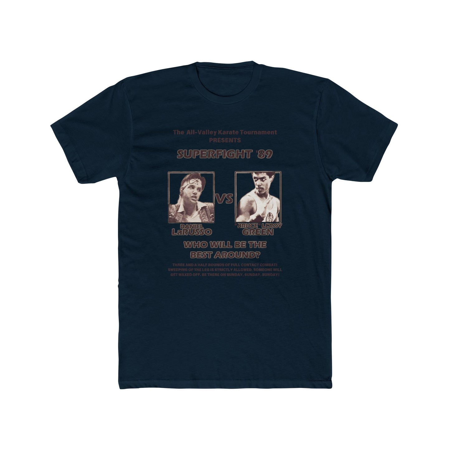 Daniel LaRusso vs Bruce Leeroy - Who Ya Got T-Shirt