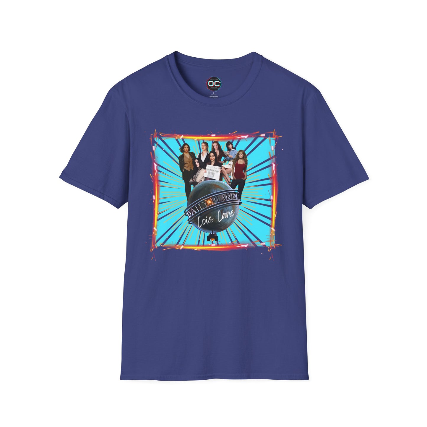 Lois Lane Tribute Tee – Daily Planet Globe Edition T-Shirt