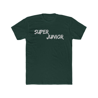 Super Junior Tribute T-Shirt – K-Pop Legends Paint Splatter Logo Tee | Silver Fan Design