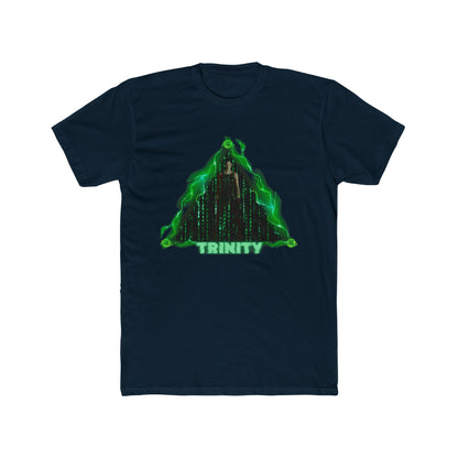 Trinity Matrix Unisex Cotton Crew Tee, Cyberpunk Graphic Tee, Retro Movie T-Shirt, Gift for Fans, Cool Streetwear