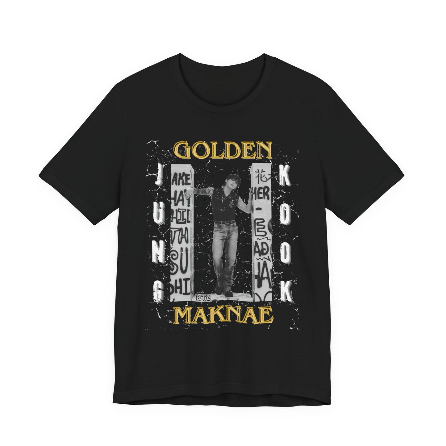 JK The Golden Youth Tee | Vintage Style KPop Fan T-Shirt