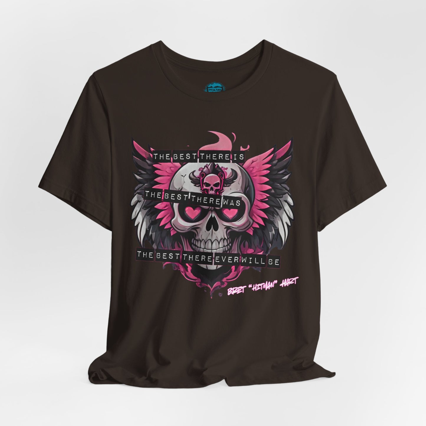 The Best Skull & Wings Logo Tee – Wrestling Legend Tribute T-Shirt