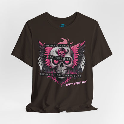 The Best Skull & Wings Logo Tee – Wrestling Legend Tribute T-Shirt