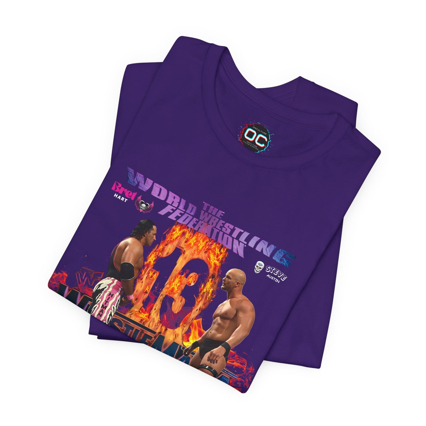 GOAT Pro Wrestling Match Tee | A Hitman vs. A Stone Cold Killer Tribute T-Shirt