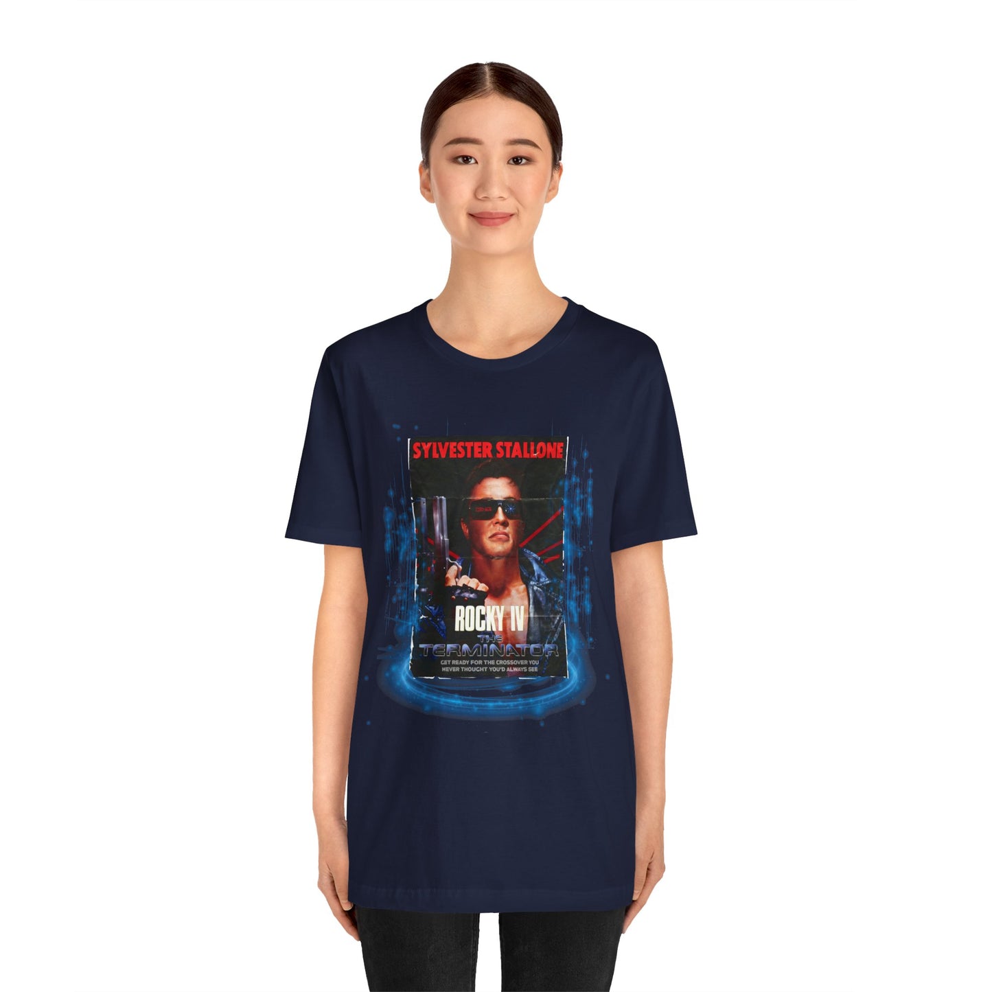 Rocky IV: The Terminator Tee – Ultimate 80s Action Mashup T-Shirt