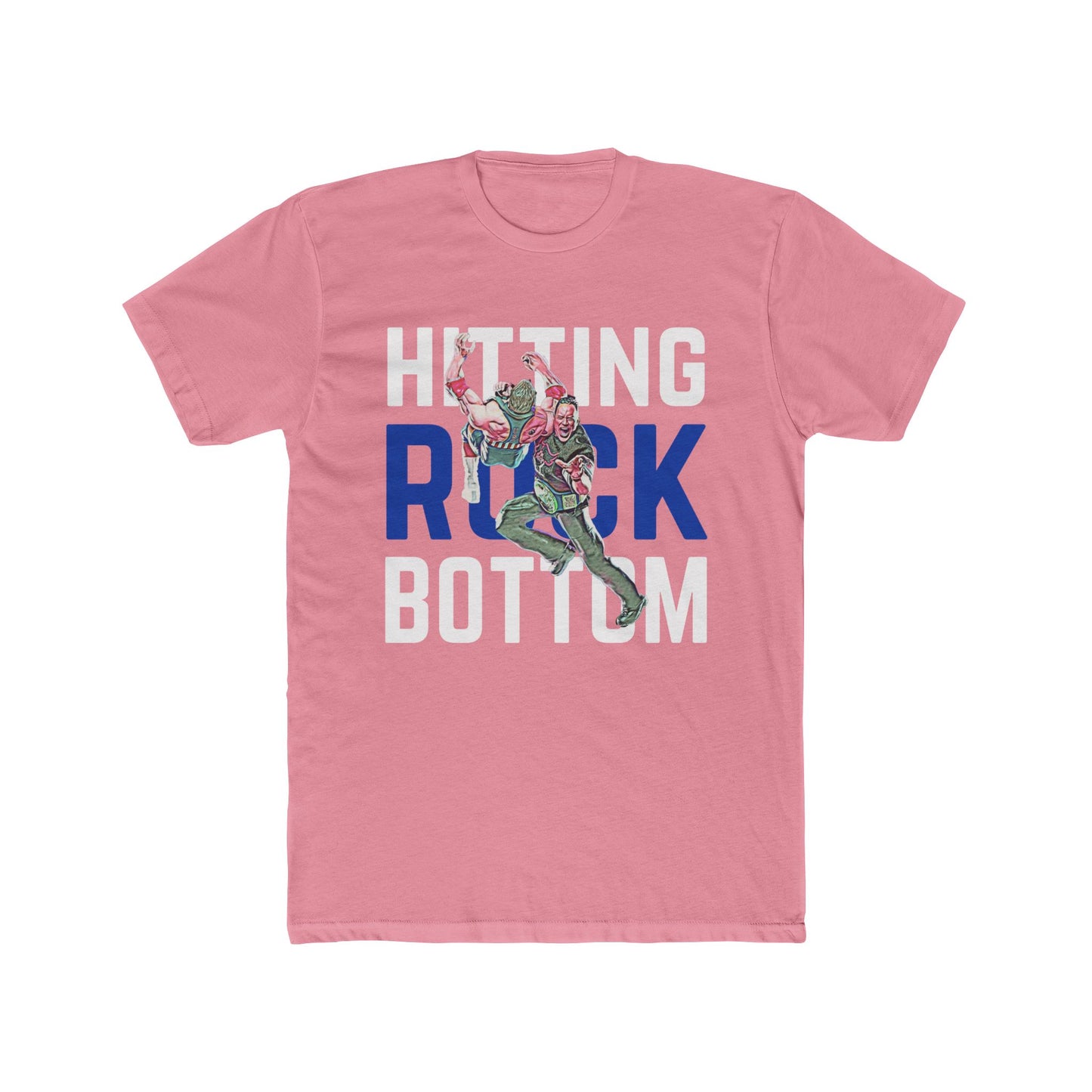 Hitting Rock Bottom Tee – The Rock Tribute Shirt