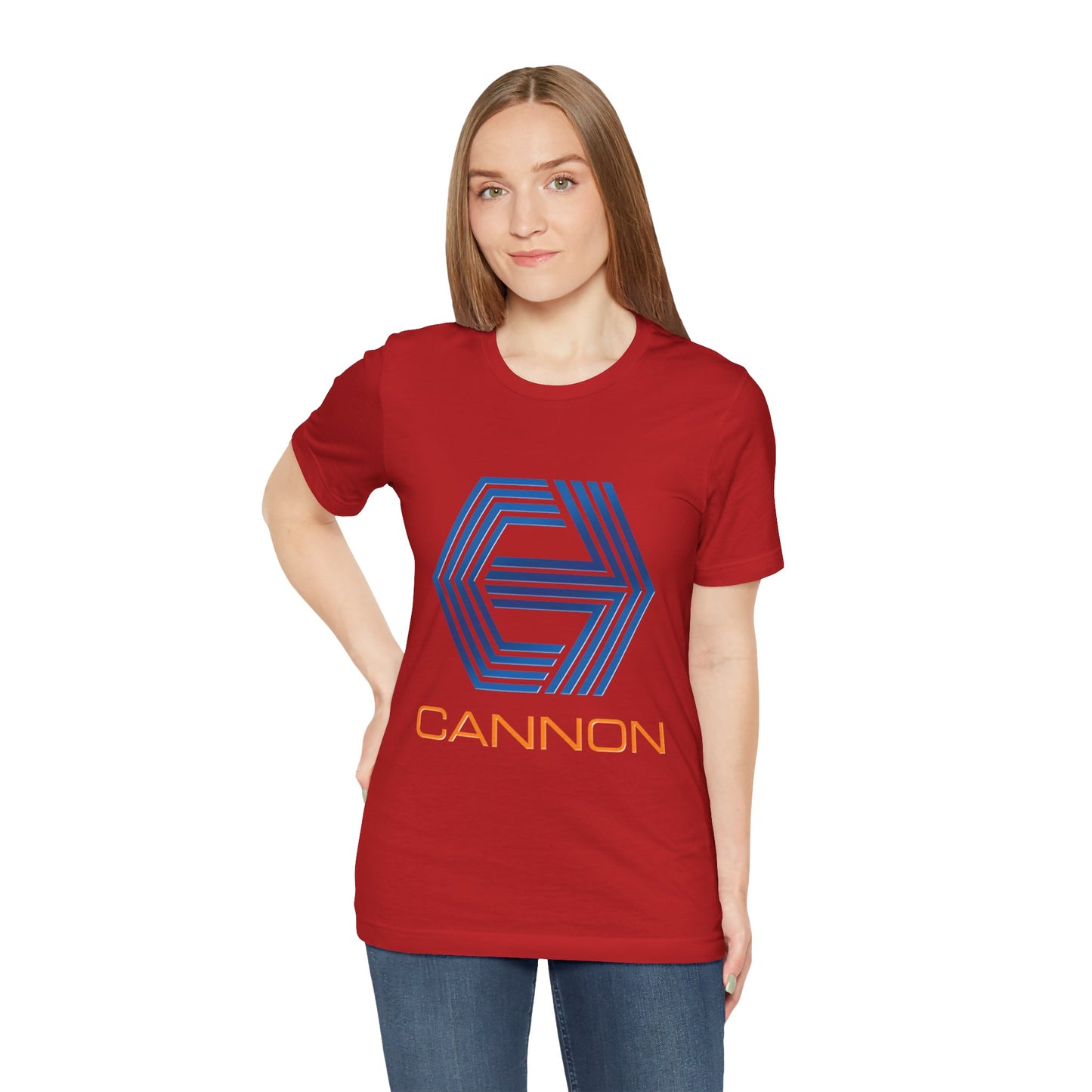 Cannon Logo Tee – 80s Action Cinema Tribute Shirt