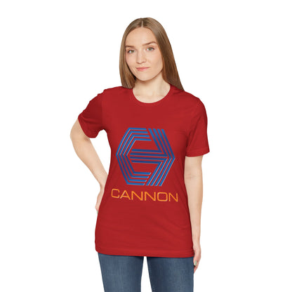 Cannon Logo Tee – 80s Action Cinema Tribute Shirt