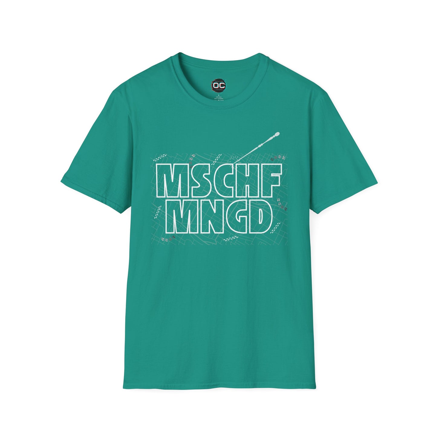 "MSCHF MNGD" Magic Map Tee – A Potter Inspired  'Mischief Managed' Tribute T-Shirt
