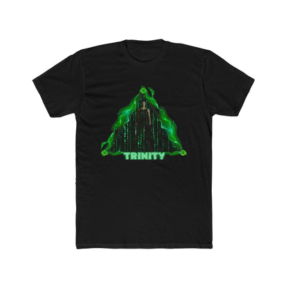 Trinity Matrix Unisex Cotton Crew Tee, Cyberpunk Graphic Tee, Retro Movie T-Shirt, Gift for Fans, Cool Streetwear