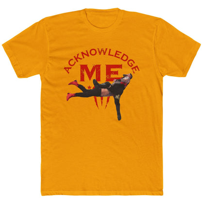 Acknowledge Me Spear T-Shirt – Roman Reigns vs Kevin Owens | WWE Tribal Chief Fan Tee
