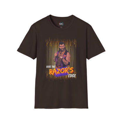 Ride the Razor’s Edge Tee – Razor Ramon Tribute Shirt