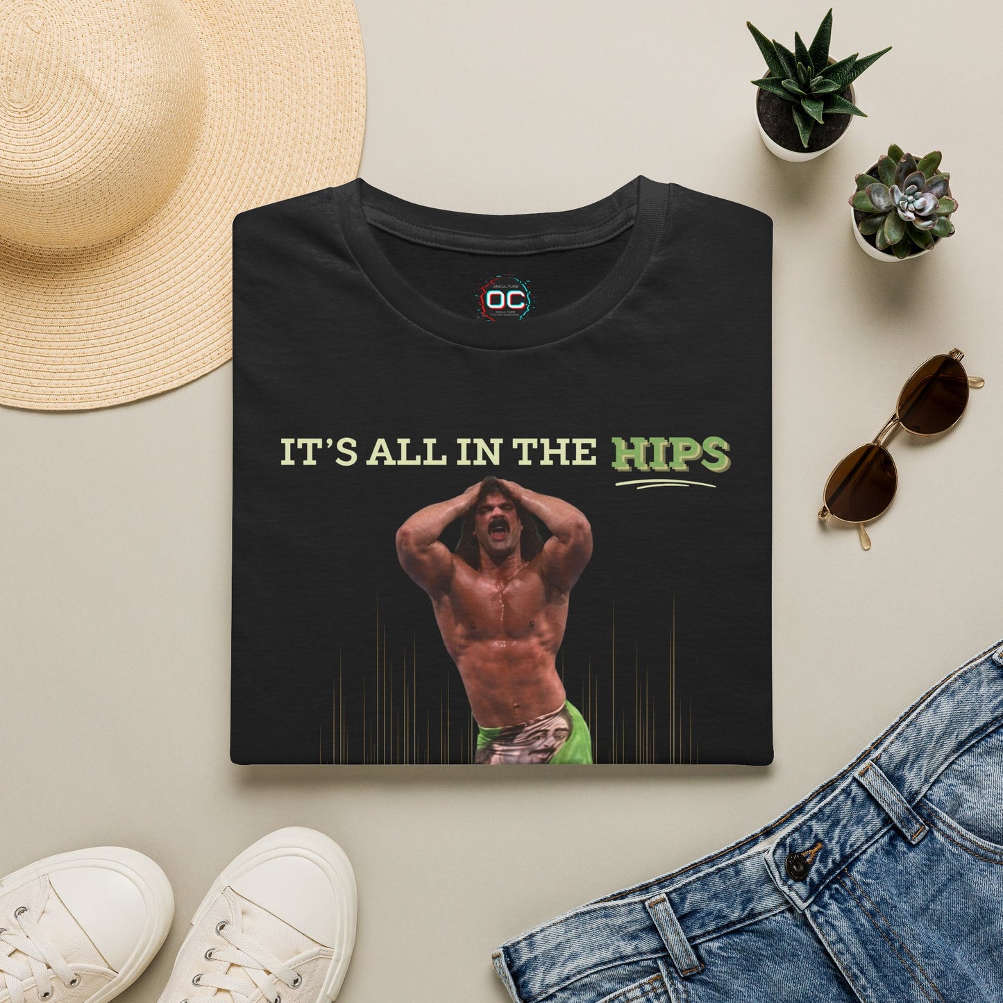 Throwback Rick Rude Tee, Simply Ravishing WWF Retro Wrestling Shirt by OnCulture