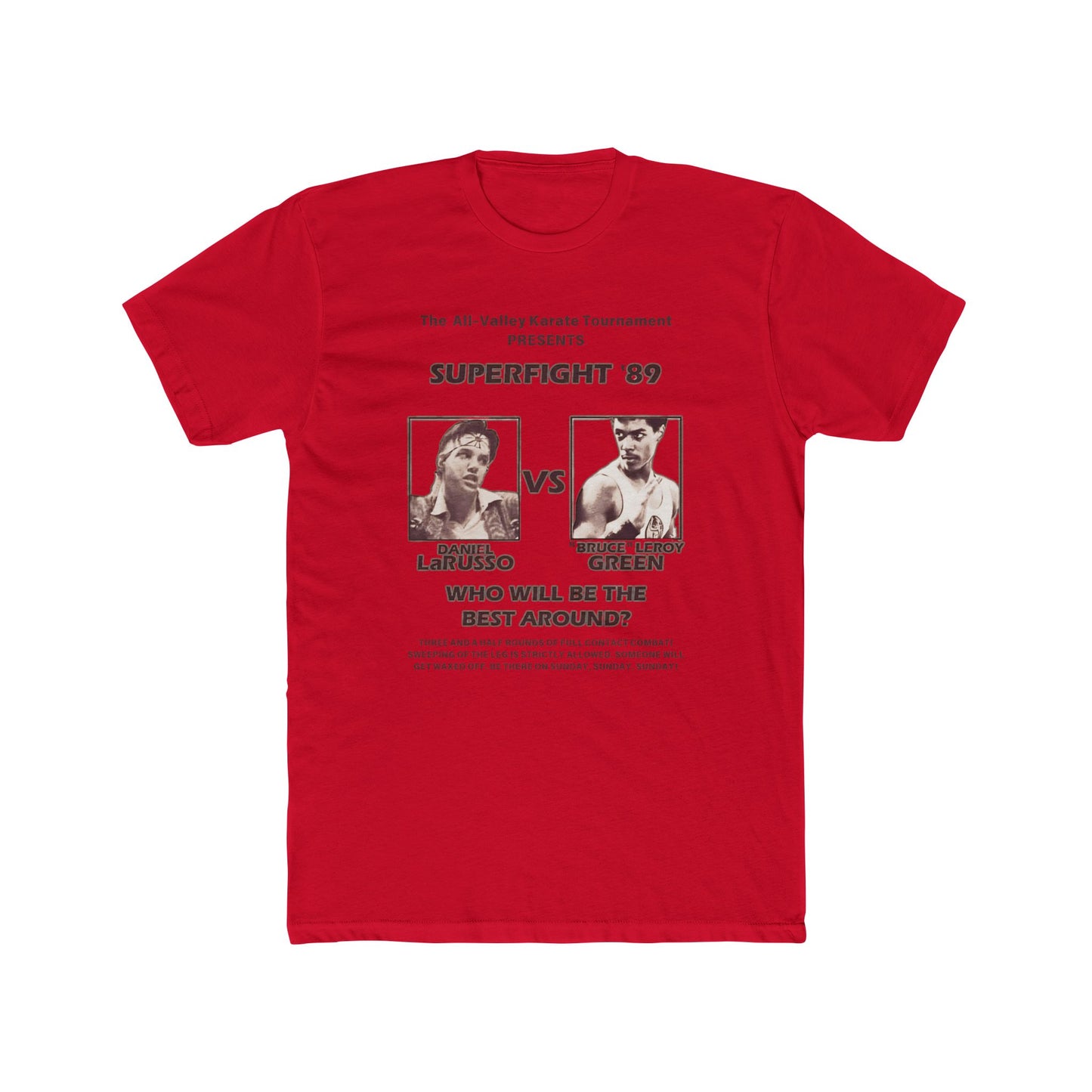 Daniel LaRusso vs Bruce Leeroy - Who Ya Got T-Shirt