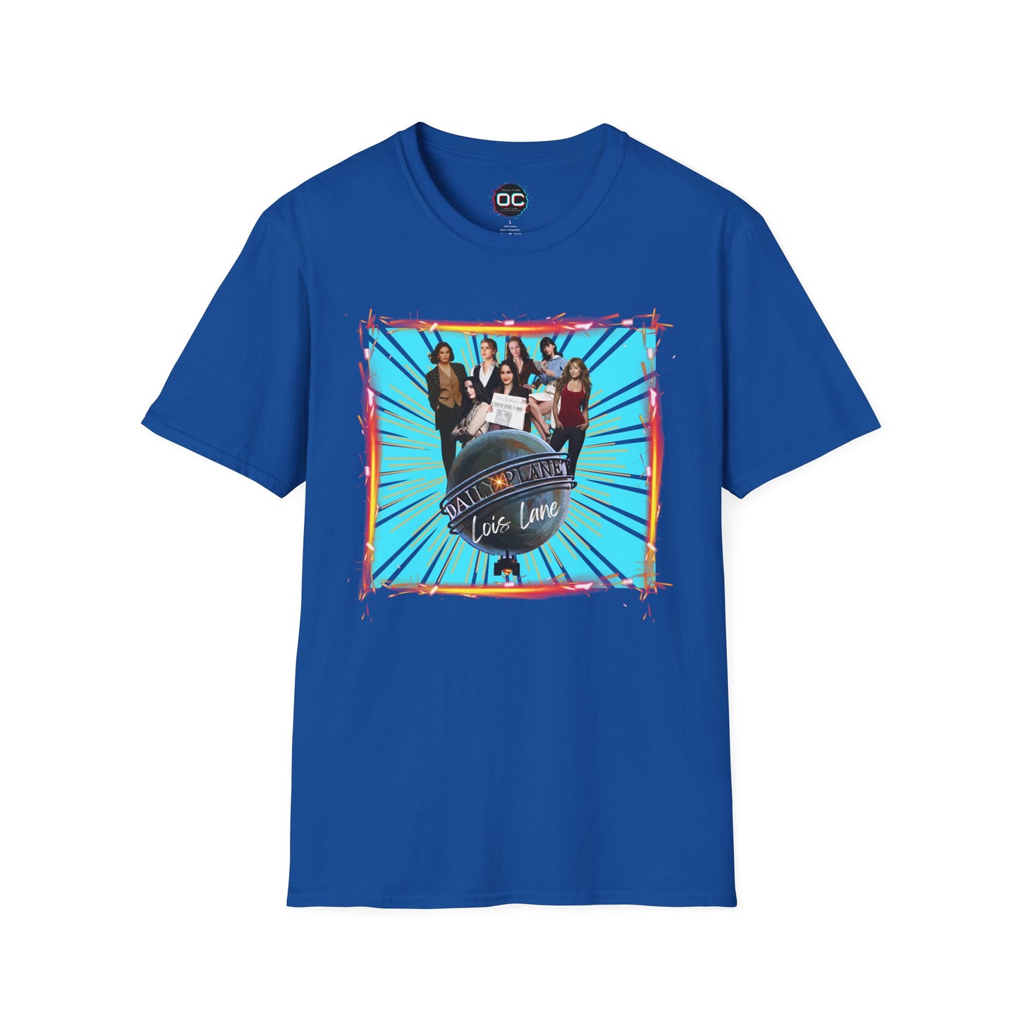 Lois Lane Tribute Tee – Daily Planet Globe Edition T-Shirt