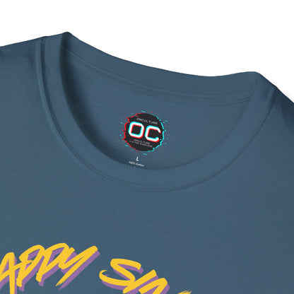 Retro "1977 Happy Single Cat Lady" Tee | Chill Vibe Graphic Shirt | Casual Vintage T-Shirt | For Cat Moms