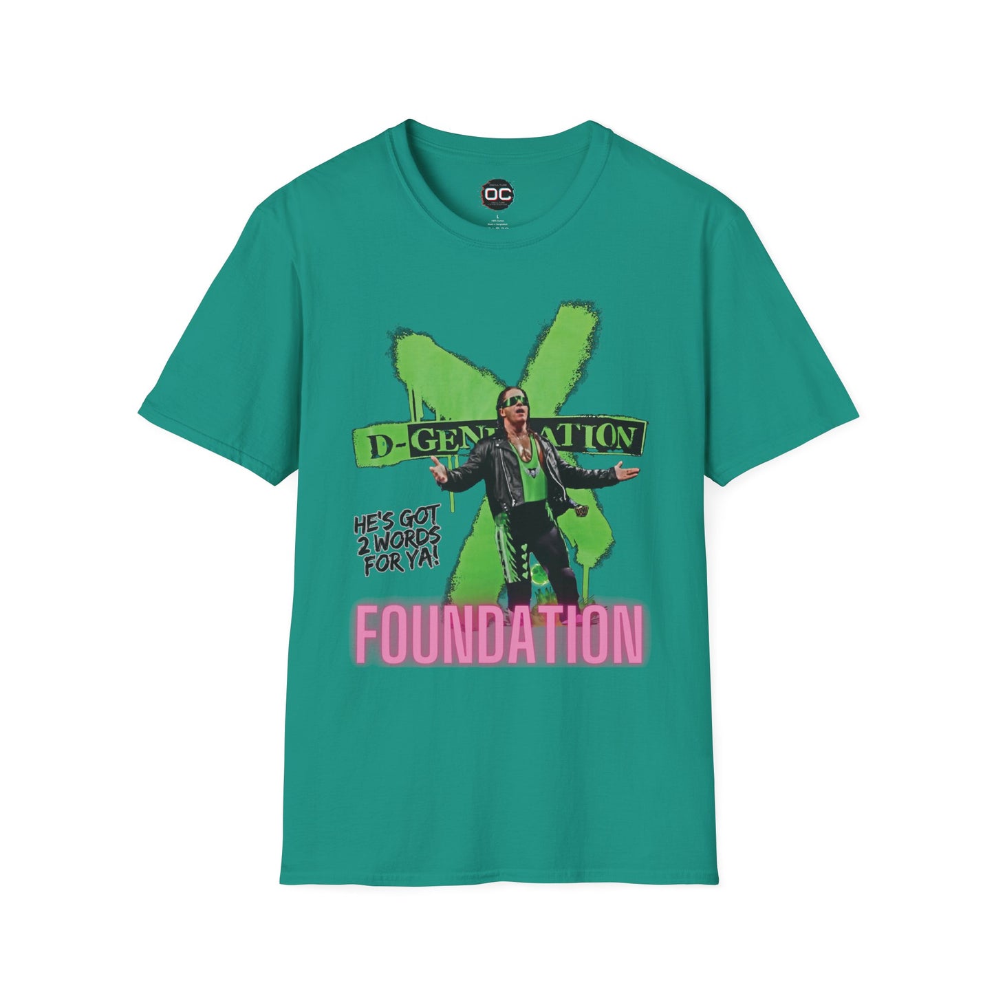 WWE Bret Hart D-generation X Unisex Softstyle T-Shirt, Wrestling Tee, Wrestling Fan Gift, Wrestling Shirt, Wrestling Apparel