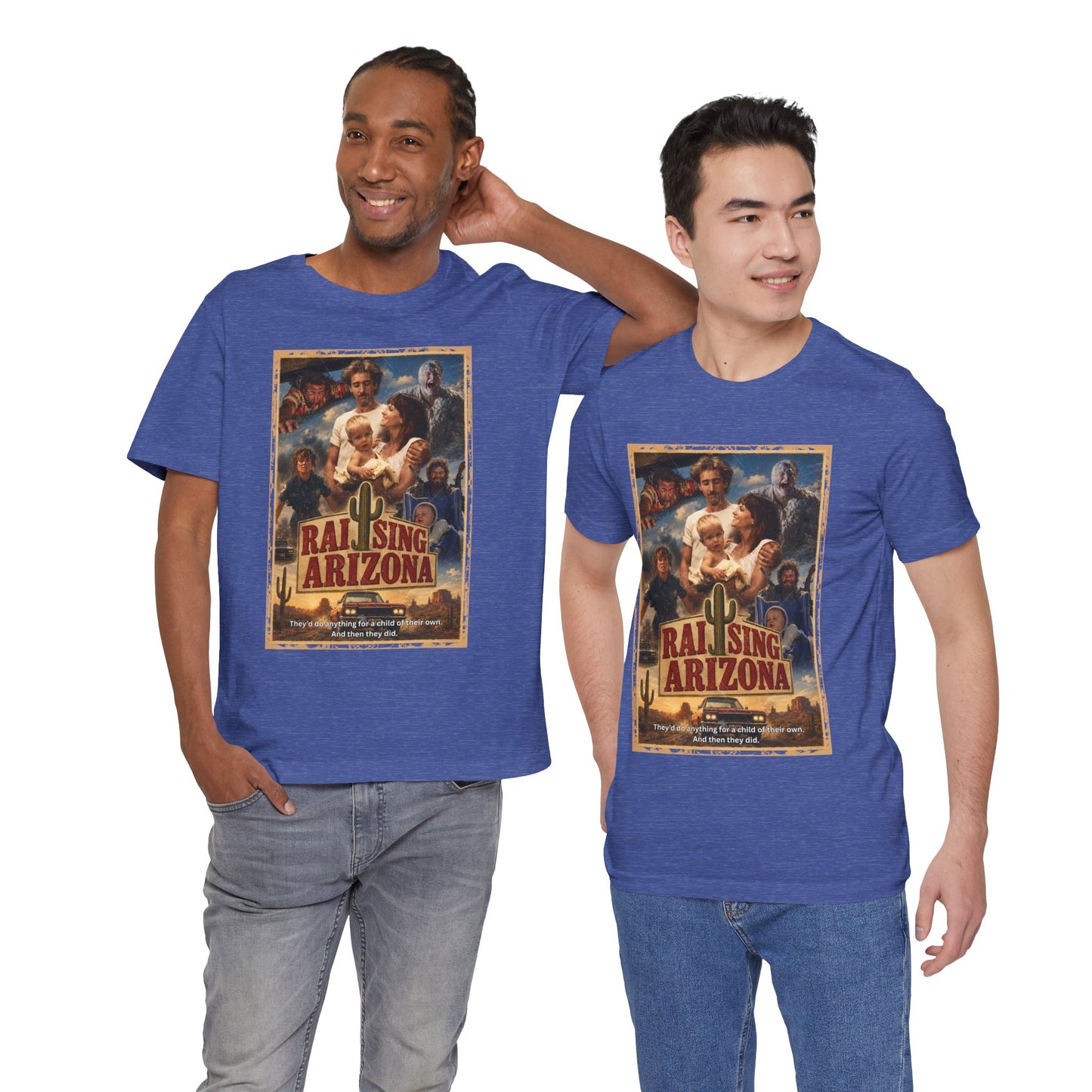 Raising Hell in Arizona Tee | Cult Comedy Movie Poster Tribute T-Shirt