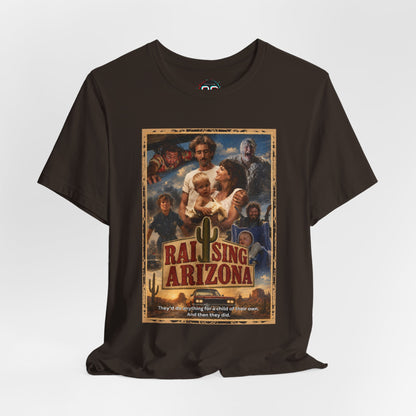 Raising Hell in Arizona Tee | Cult Comedy Movie Poster Tribute T-Shirt