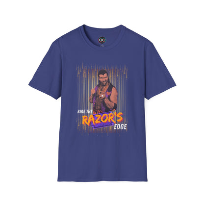 Ride the Razor’s Edge Tee – Razor Ramon Tribute Shirt
