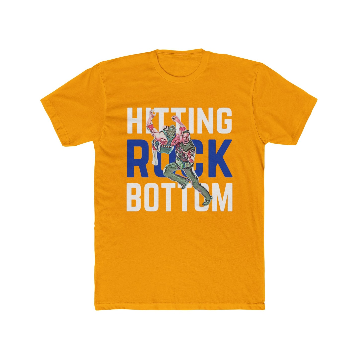 Hitting Rock Bottom Tee – The Rock Tribute Shirt