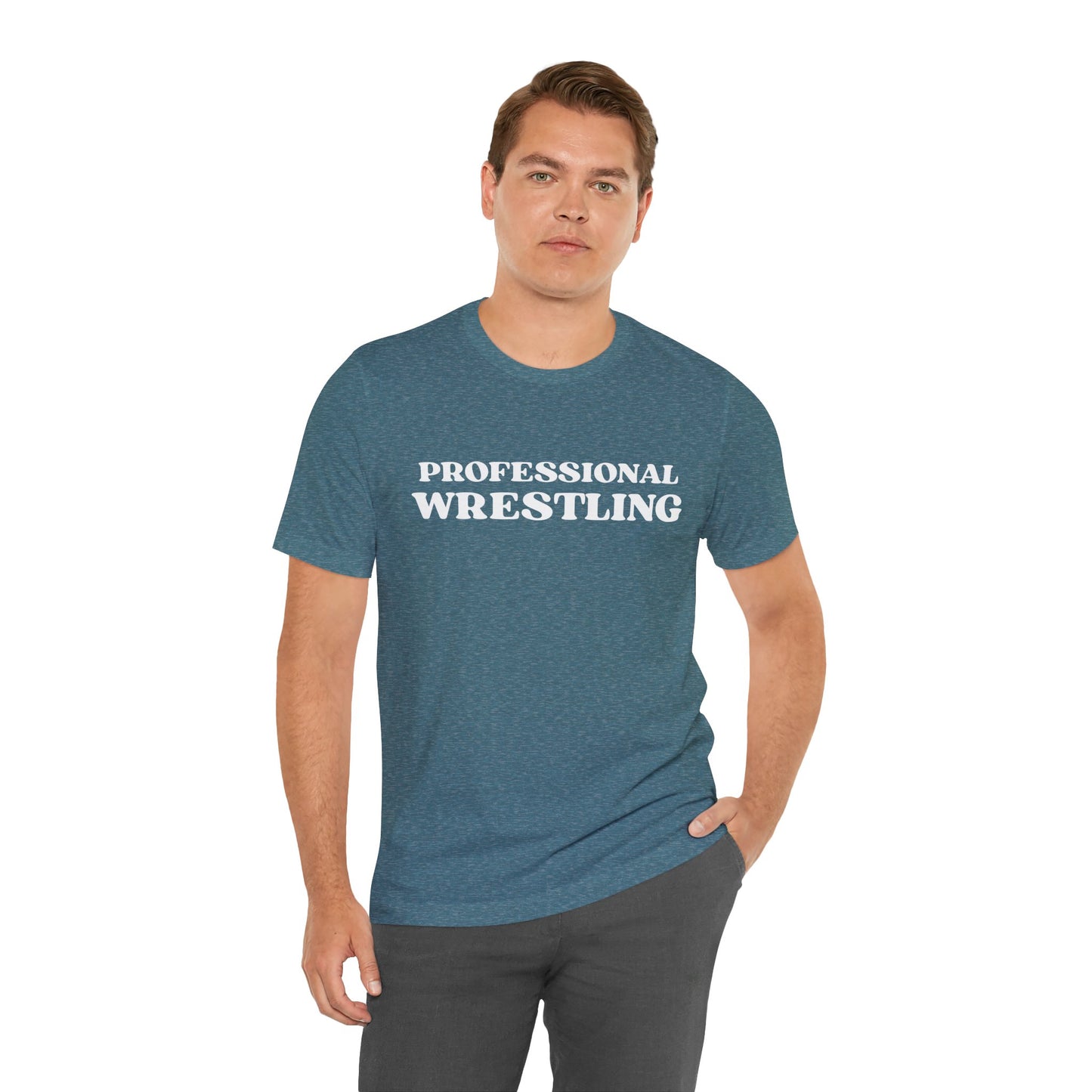 Professional Wrestling T-Shirt — Bold Retro Sports Tee