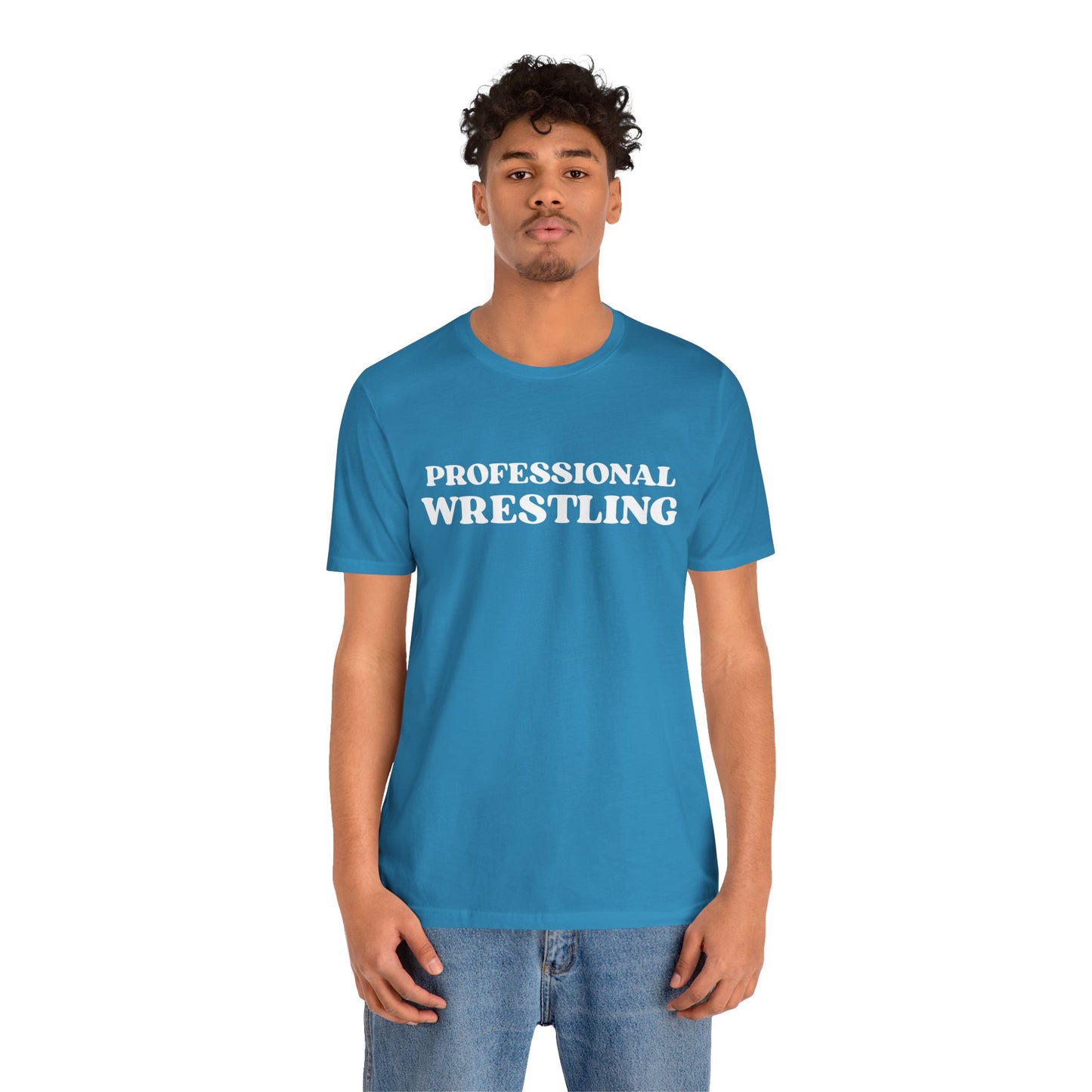Professional Wrestling T-Shirt — Bold Retro Sports Tee