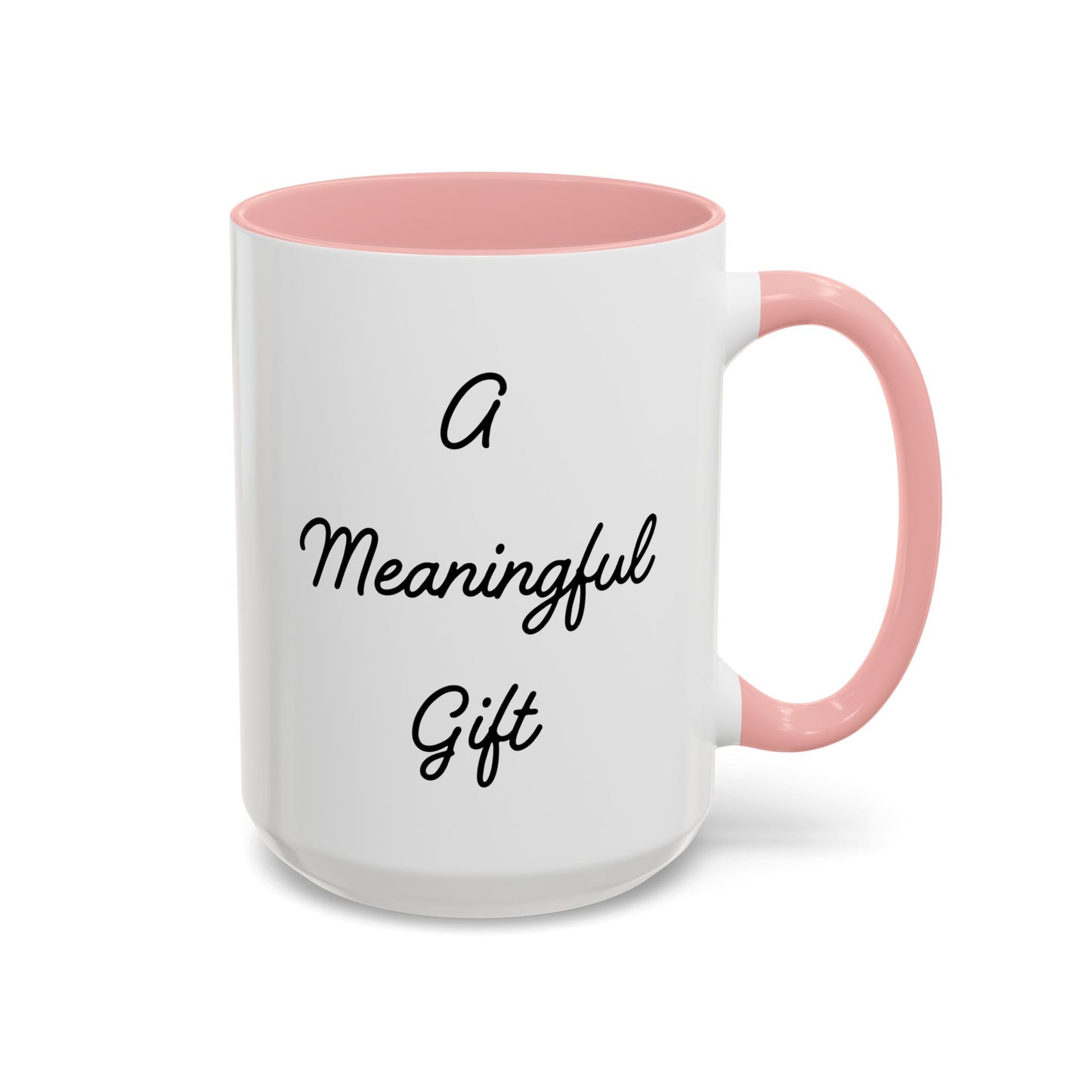 A Meaningful Gift Mug, For Those That Care, But Not That Much - In White