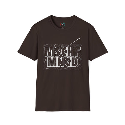 "MSCHF MNGD" Magic Map Tee – A Potter Inspired  'Mischief Managed' Tribute T-Shirt
