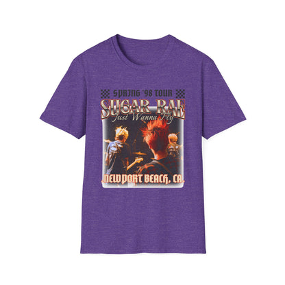Sugar Rae: Spring '98 Tour T-Shirt – Funny Sugar Ray Band Parody Tee | 90s Concert Spoof Design
