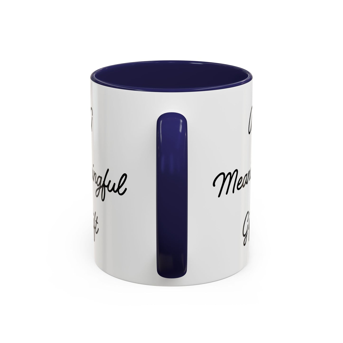 A Meaningful Gift Mug, For Those That Care, But Not That Much - In White