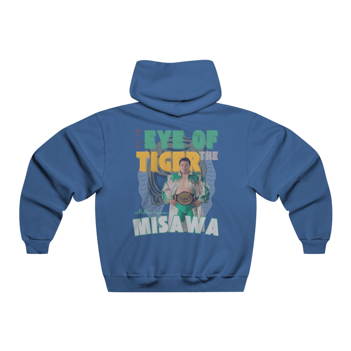 Mitsuharu Misawa Double-Sided Hoodie – A Tribute to the Legendary Tiger Mask II!