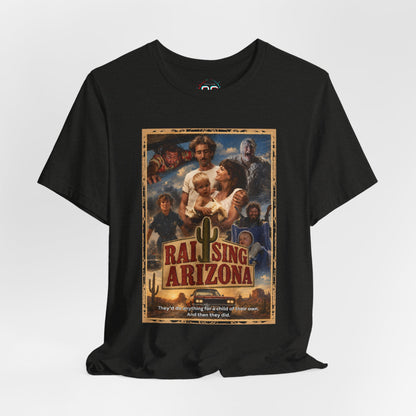 Raising Hell in Arizona Tee | Cult Comedy Movie Poster Tribute T-Shirt