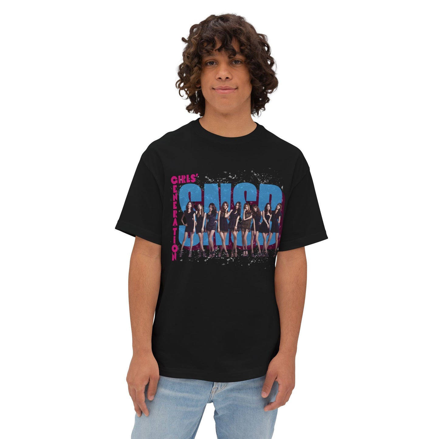 OG Girls Generation Oversized Boxy Tee | Legends of KPop Retro Fan T-Shirt