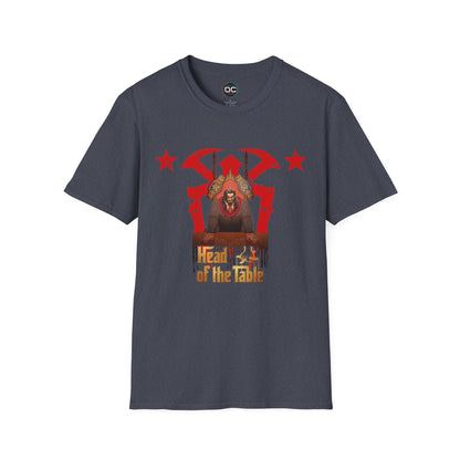 Head of the Table T-Shirt – Animated Roman Reigns in Suit | Bloodline Tribute Tee