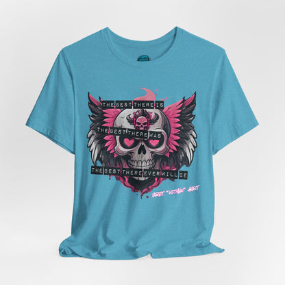 The Best Skull & Wings Logo Tee – Wrestling Legend Tribute T-Shirt